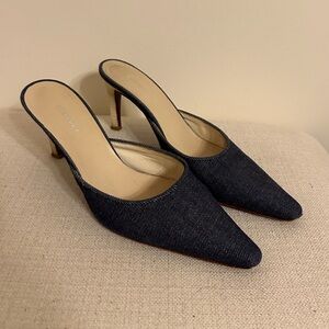 Burberry Denim Mules